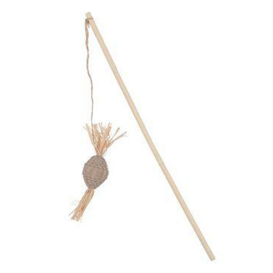 Hračka mačka udica ETHICAT KARTÓN loptička Zolux