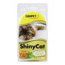 Gimpet ShinyCat konz. tuniak+krevety+maltóza 2x70g Gimpet ShinyCat konz. tuniak+krevety+maltóza 2x70g