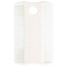 Hrebeň plastový veľmi jemný na blchy a prach 9 cm Hrebeň plastový veľmi jemný na blchy a prach 9 cm