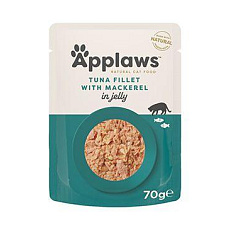 Applaws Cat kapsička Adult Jelly tuniak s makrelou 70g