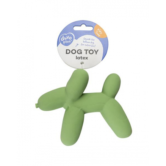 Hračka DUVO+ latexový balón husky, pískajúci, zelený 14x5,5x10,5 cm Hračka DUVO+ latexový balón husky, pískajúci, zelený 14x5,5x10,5 cm