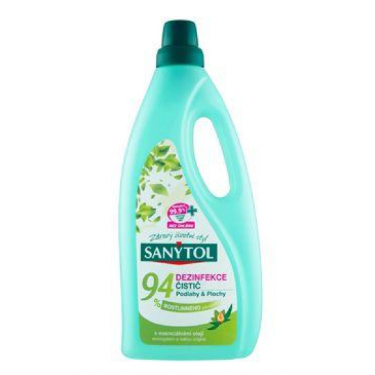 SANYTOL čistič na podlahy a plochy 94% rastl.pôvodu 1l SANYTOL čistič na podlahy a plochy 94% rastl.pôvodu 1l