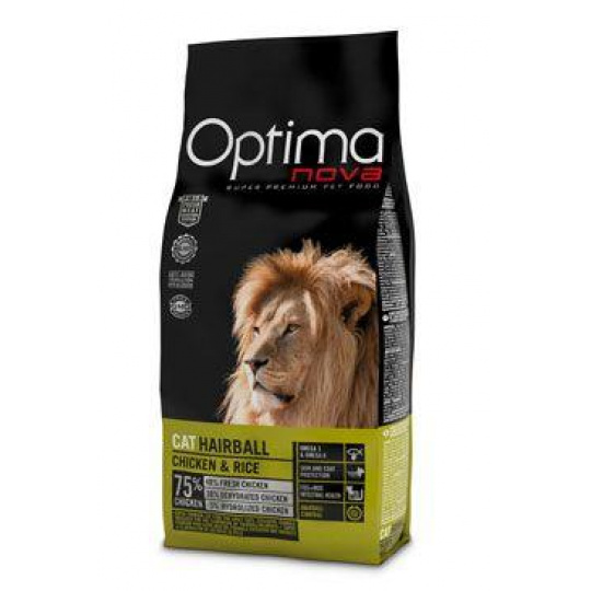 Optima Nova Cat Hairball 8kg Optima Nova Cat Hairball 8kg
