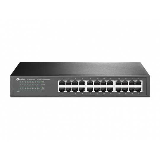 TP-Link TL-SG1024D Nespravované Gigabit Ethernet (10/100/1000) Šedá