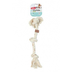 Hračka pes LEATHER TOUCH Uzol 44cm Zolux