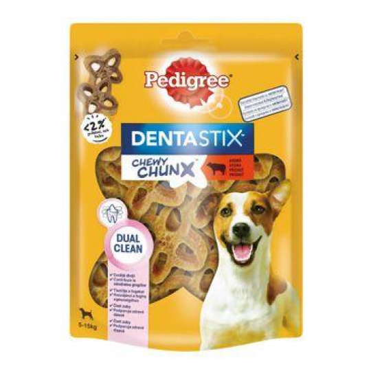Rodokmeň pôv.DentaStix Chewy Chunx Mini Beef 68g Rodokmeň pôv.DentaStix Chewy Chunx Mini Beef 68g