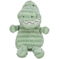 Krokodíl, plyšová hračka so zvukom, 32 cm, zelená