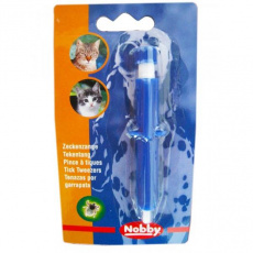 Pinzeta NOBBY na vyberanie kliešťov, plastová Pinzeta NOBBY na vyberanie kliešťov, plastová