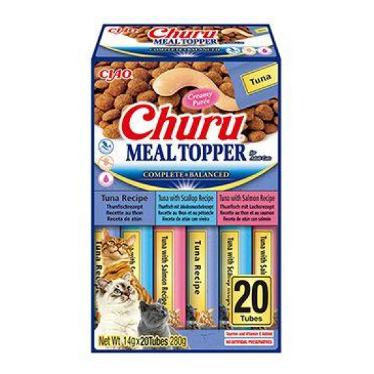 Churu Cat BOX Meal Topper Tuna Variety 20x14g Churu Cat BOX Meal Topper Tuna Variety 20x14g