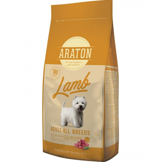 ARATON dog adult lamb 15+1 kg ARATON dog adult lamb 15+1 kg
