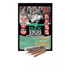 Pamlsek Alphaspirit dog Paličky kačacie 4x10 g