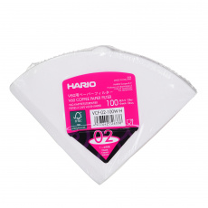 Hario VCF-02-100W-H kávový filtr Pohár Jednorázový kávový filtr Bílá 100 kusů