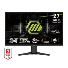 MSI MAG 275QF počítačový monitor 68,6 cm (27") 2560 x 1440 px Wide Quad HD LCD Černá