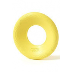 Hračka pes aportovací disk guma ER žltá Small