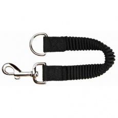 Tlmič ťahu, nylonové vodítko s gumou, čierne Tlmič ťahu, nylonové vodítko s gumou, čierne