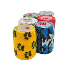 Elastická bandáž. CoPoly 7,5cm x 4,5m MIX POTLAČ 12ks Elastická bandáž. CoPoly 7,5cm x 4,5m MIX POTLAČ 12ks