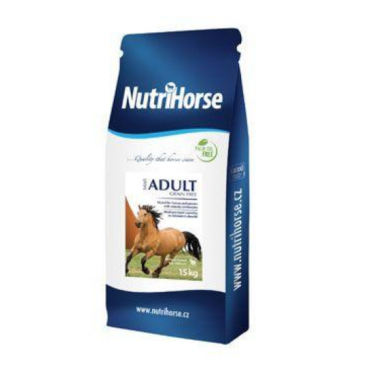 Nutri Horse Müsli Adult Grain Free pre kone 15kg Nutri Horse Müsli Adult Grain Free pre kone 15kg