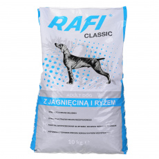 DOLINA NOTECI Rafi Classic Jehněčí s rýží - suché krmivo pro psy - 10 kg