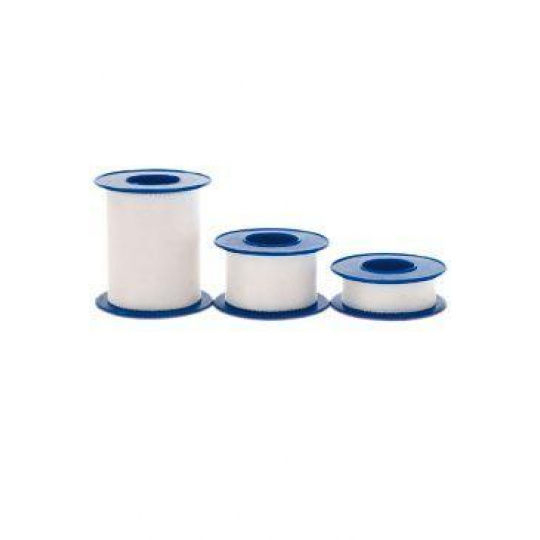 Náplasť CVET silk v cievke 2,5cm/5m biela 1ks Náplasť CVET silk v cievke 2,5cm/5m biela 1ks