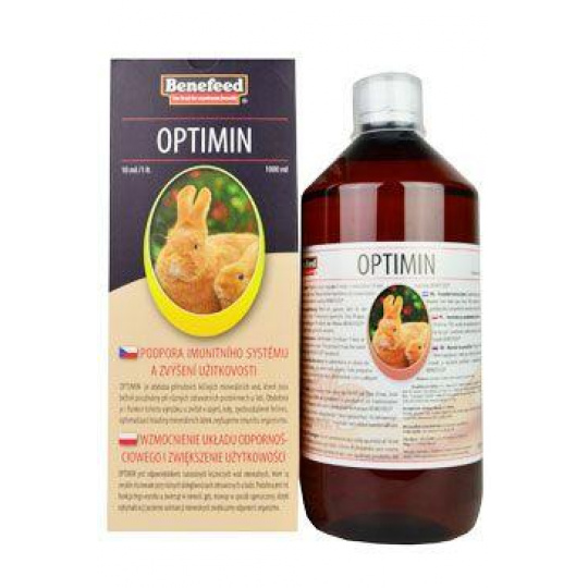 Optimin K králiky 1l