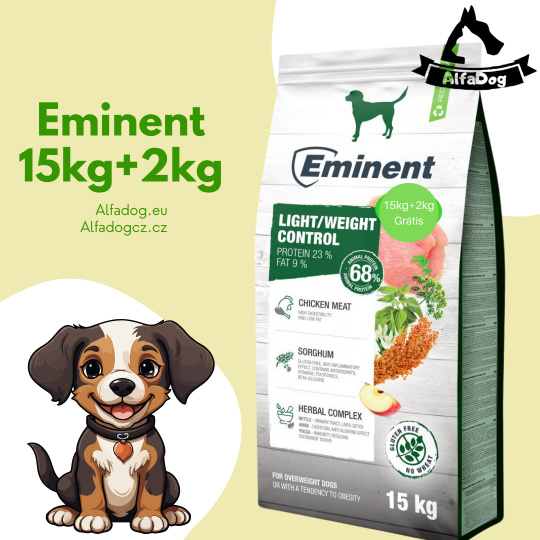 Eminent Dog Sensitive 15+2kg
