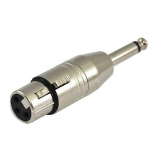 SSQ HA18 - Adaptér XLR 3-pinová samice - jack 6,3 mm