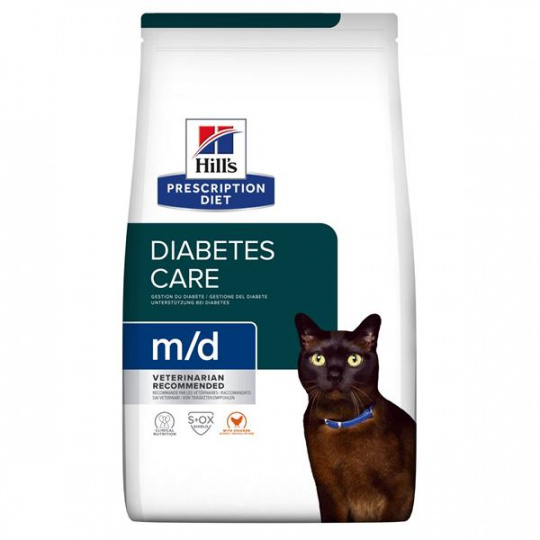 HILLS PD Fe Adult m/d DIABETES Kuracie 3 kg