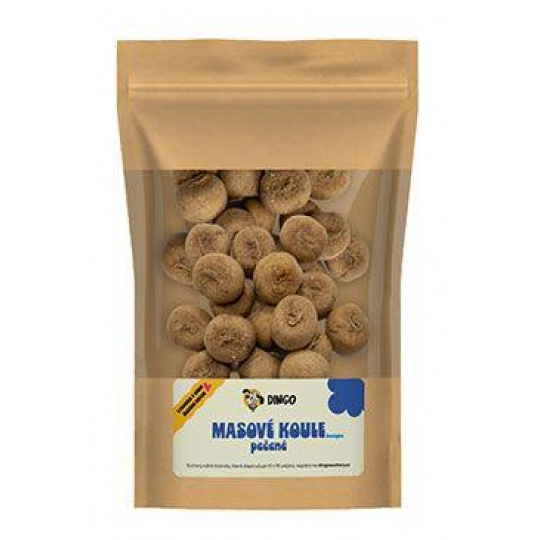 DINGO mäsové guľky pečené bezlepkové 250g DINGO mäsové guľky pečené bezlepkové 250g