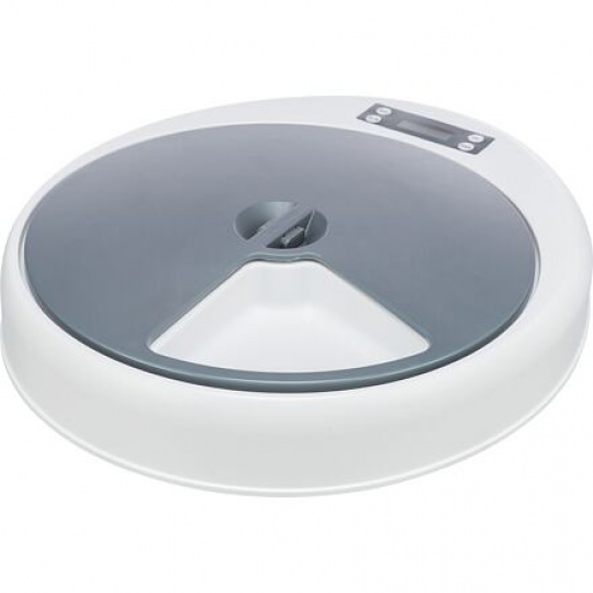 Automatické kŕmidlo TX5, 5x240ml/ 33x5x36cm, biela/sivá (RP 2,90 €)