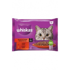 Whiskas kaps. Klasický výber zel. šťavy 4x85g Whiskas kaps. Klasický výber zel. šťavy 4x85g