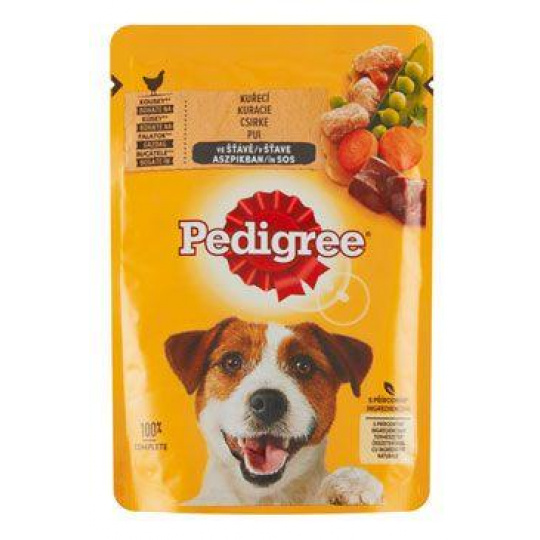 Pedigree kapsička kuracie so zeleninou v šťave 100g