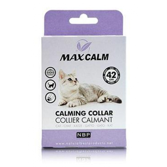 Max Calm Collar upokojujúci obojok pre mačky 42cm