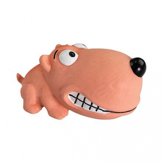 Mini psík BigHead 9 cm, so zvukom, latex, HipHop Mini psík BigHead 9 cm, so zvukom, latex, HipHop