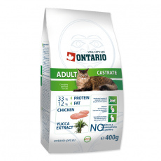Ontario Cat Adult Castrate  400g 16/8/23