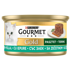 GOURMET Gold Rabbit - mokré krmivo pro kočky - 85g