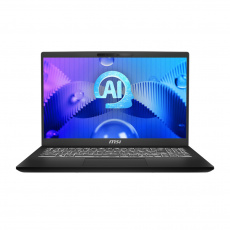 MSI Modern 15 H AI C1MG-013PL Intel Core Ultra 5 125H Laptop 39,6 cm (15.6") Full HD 16 GB DDR5-SDRAM 512 GB SSD Wi-Fi 6E (802.11ax) Windows 11 Home Černá