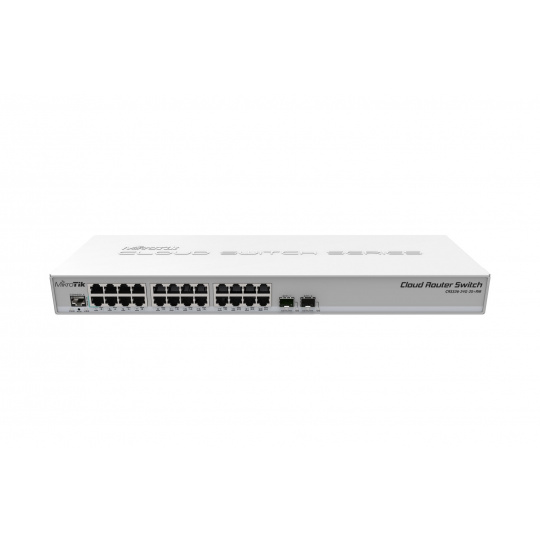 Switch Mikrotik CRS326-24G-2S+RM 26p  Managed Gigabit/10G