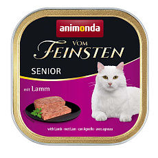 ANIMONDA paštéta SENIOR - jahňacie pre staršie mačky 100g