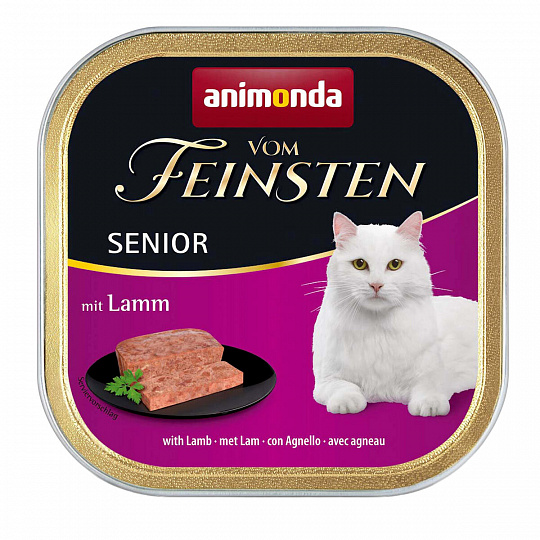 ANIMONDA paštéta SENIOR - jahňacie pre staršie mačky 100g