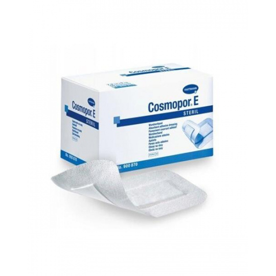 Náplasť na rany Cosmopor E, sterilná 10 x 6 cm, 25 ks/bal.