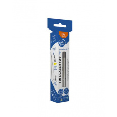 Hračka DUVO + laser 7v1 pre mačky strieborný 11,5x1,5x1,5cm