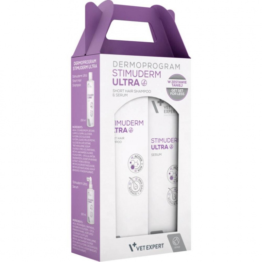 VetExpert Stimuderm Ultra Short Hair Dog DUOPACK VetExpert Stimuderm Ultra Short Hair Dog DUOPACK