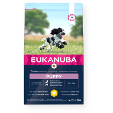 Eukanuba PUPPY Štěně Kuřecí maso 3 kg