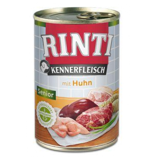 Rinti Dog Kennerfleisch konzerva Senior kuracie 400g