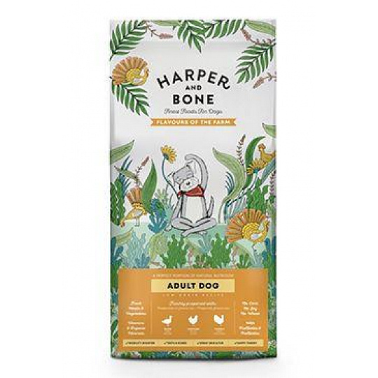 H&B Dog Adult Medium/Large Flavours Farm 12kg H&B Dog Adult Medium/Large Flavours Farm 12kg