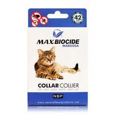 Max Biocide Margosa Collar antip.obojok pre mačky 42cm