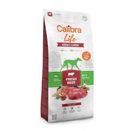 Calibra Dog Life Adult Large Fresh Beef 2,5kg Calibra Dog Life Adult Large Fresh Beef 2,5kg