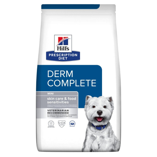 HILL'S Prescription Diet Derm Complete Mini Canine - Suché krmivo pro psy - 1 kg