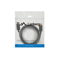 Lanberg CA-DPDP-10CC-0030-BK DisplayPort kabel 3 m Černá