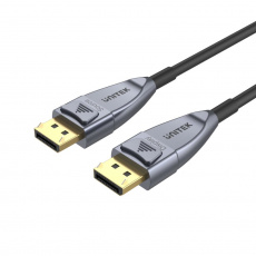 UNITEK C1616GY DisplayPort kabel 10 m Černá, Šedá